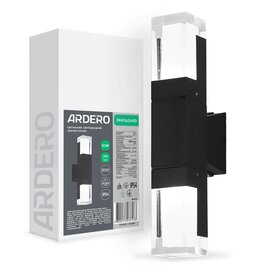 Зображення  LED світильник Ardero DH0162ARD Arctic 10Вт 3000K Black Алюміній