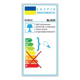 Зображення 3 LED світильник Ardero BL1510 Neapol Gold White Метал