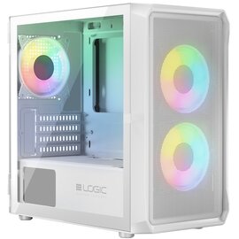 Зображення  Корпус LogicConcept Portos ARGB Mini White no PS (AM-PORTOS-20-0000000-0002)