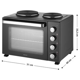 Зображення 2 Піч електрична Sencor SEO3500BK