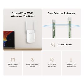 Зображення 4 Підсилювач Wi-Fi Mercusys ME12
