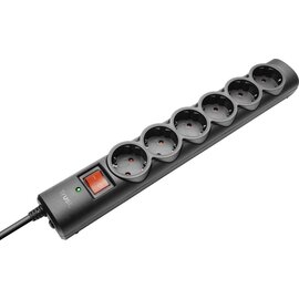 Изображение  Trust Surge Protector 6 ports (21059) 6 розеток