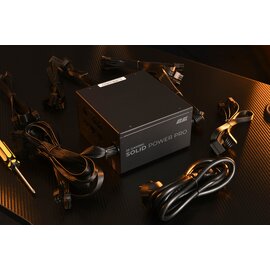 Зображення 2 Блок живлення 2E Gaming Solid Power Pro 650W (2E-SP650BRSMII-120)
