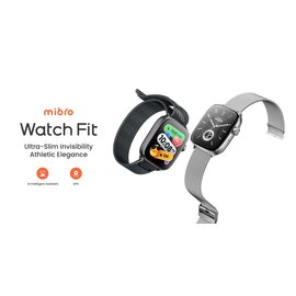 Зображення 2 Розумний годинник Mibro Fit 44mm Black (XPAW027B) з Bluetooth 5.3