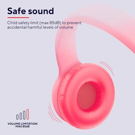 Зображення 3 Навушники Trust Nouna Kids Wireless Pink (25274)