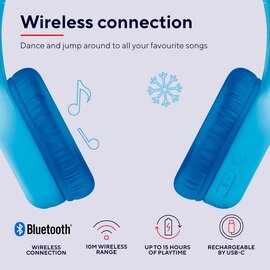 Зображення 4 Навушники Trust Nouna Kids Wireless Blue (25275)
