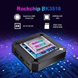 Зображення 4 HD медіаплеєр X96Q RK3518 2/32 Gb Wi-Fi + Ethernet