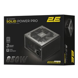 Зображення 5 Блок живлення 2E Gaming Solid Power Pro 850W (2E-SP850BRSMII-120)