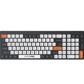 Зображення  Клавіатура OfficePro SK985BO Bluetooth Black/White