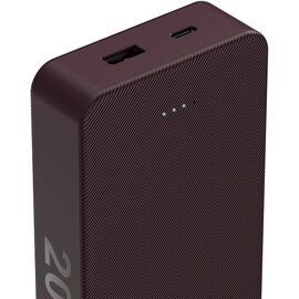 Зображення 4 Батарея універсальна Hama 20000 mAh Plum (00201715)