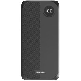 Зображення  Повербанк Hama 20000mAh Black (00201755)