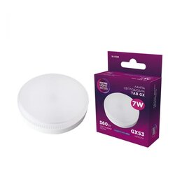 Зображення  Світлодіодна LED лампочка ELM 7W GX53 4000K (18-0199)