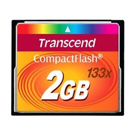 Зображення 2 Карта пам`яті Transcend CompactFlash 133x 2GB - TS2GCF133, Обсяг пам`яті: 2 Гб