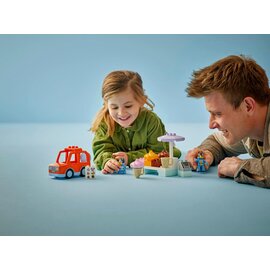 Зображення 4 Конструктор Lego Duplo Bluey Путешествие с мороженым из Блуи (10458)