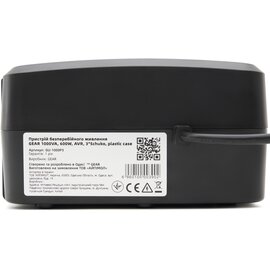Зображення 4 ДБЖ Gear GU-1000P3 1000 ВА