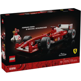 Зображення  Конструктор Lego Icons Ferrari F2004 и Michael Schumacher (11375)