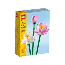 Зображення  Конструктор Lego Iconic Botanicals Цветы лотоса (40647)