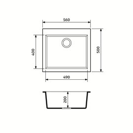 Зображення 6 Мийка для кухні Adamant Univer (4824296912113)