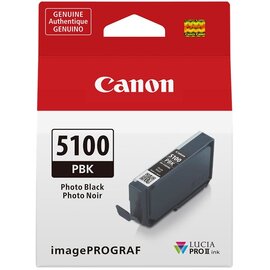 Изображение  Картридж для принтеров Canon PFI-5100 imagePROGRAF Pro-310 Photo Black (6952C001)