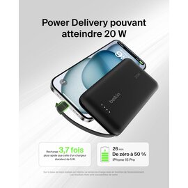 Зображення 2 Батарея мобільна Belkin 10000мАч USB-C (BPB021HQBK)