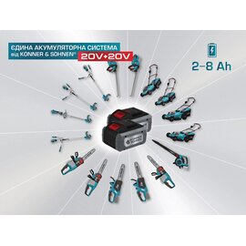Изображение 2 Аккумулятор Konner&Sohnen KS 20V4-2 (KS20V4-2)