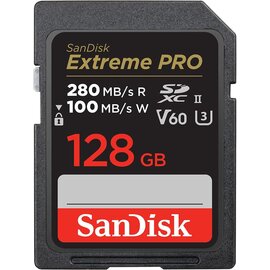 Зображення  Карта пам`яті SanDisk SDXC Extreme Pro UHS-II Class 10 U3 V90 128GB (SDSDXEP-128G-GN4IN)