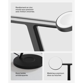 Зображення 6 Зарядний пристрій Belkin Magnetic Pad Qi2 (WIZ032KQBK)