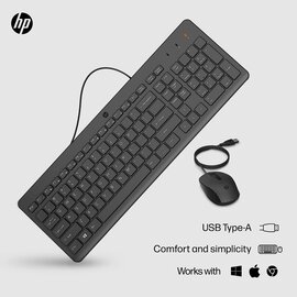 Зображення 2 Комплект мишка + клавіатура HP 150 Combo (240J7AA)