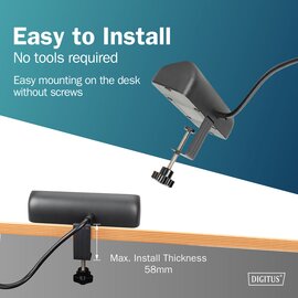 Изображение 3 Сетевой фильтр Digitus 3 р, 1.5м Black (DA-70625)