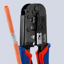 Изображение 5 Инструмент обжимной Knipex Western 190мм (97-51-10-SB)