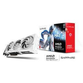Зображення 6 Відеокарта Sapphire Radeon RX 9070 XT Pure Gaming OC White (16384MB, GDDR6, 256bit) &mdash; 11332-02-20G