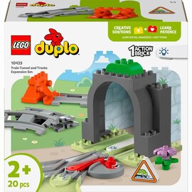 Зображення 2 Конструктор Lego Duplo Town Железнодорожный тоннель и колеи (10425)