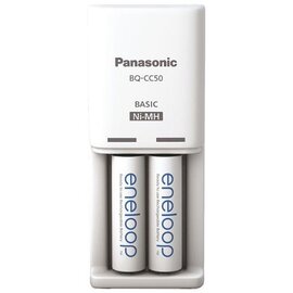 Зображення  Зарядка для батарейок Panasonic Compact Charger+ 1.2V