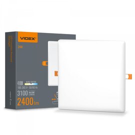 Изображение  Светодиодный LED светильник Videx 24W 4100K (VL-DLFS-244)
