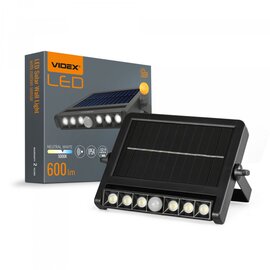 Зображення  LED світильник Videx 600Lm 5000K with motion Sensor (VL-WLSO-025-S)