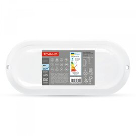 Изображение  Светодиодный LED светильник Titanum 20W 6500K (TL-BHO-206)