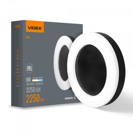 Зображення  LED світильник Videx 30W IP65 5000K Black (VL-BHFR-305B)