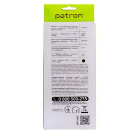 Изображение 2 Patron PN-SP-1033, 3m Black (EXT-PN-SP-1033) 3 розеток
