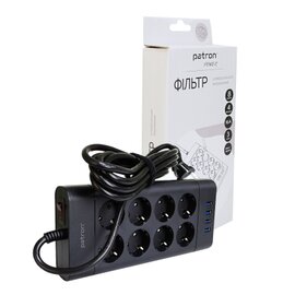 Изображение 3 Patron SP-1683-USB (EXT-PN-SP-1683-USB) 8 розеток