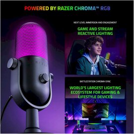 Изображение 3 Микрофон Razer Seiren V3 Chroma White (RZ19-05060200-R3M1) Для стриминга