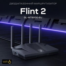 Зображення 6 Роутер GL.iNet Flint 2 (GL-MT6000-EU)