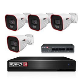 Изображение  Комплект видеонаблюдения Provision-ISR Kit IP 2Мп (cylinder) IP