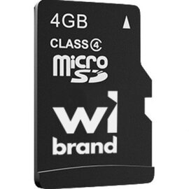 Зображення  Карта пам`яті Wibrand mictoSD 4GB class 4 (WICDC4/4GB)