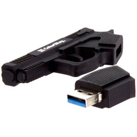 Изображение 2 USB флешка ColorWay Pistol 64 GB 3.0 Black (CW-USBPL64)