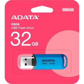 Изображение 3 Накопитель USB Adata C906 32GB USB 2.0 Blue (AC906-32G-RWB)