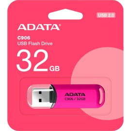 Изображение 3 USB флешка Adata C906 32GB USB 2.0 Pink (AC906-32G-RPP)