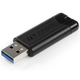 Изображение 4 USB флешка Verbatim 32GB PinStripe Black USB 3.0 (49317)