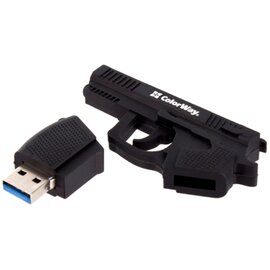Изображение 5 USB флеш накопитель ColorWay Pistol 32 GB 3.0 Black (CW-USBPL32)