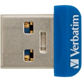 Зображення  Накопичувач USB Verbatim 16GB Store `n` Stay NANO Blue USB 3.0 (98709)