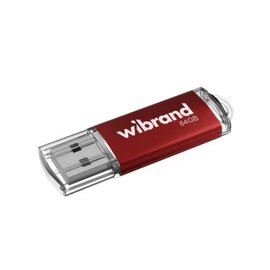 Изображение  USB флешка Wibrand Cougar 64GB USB 2.0 Red (WI2.0/CU64P1R)